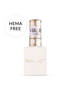 Top Coat Lavander Matcha Milk it! NaiLac 10ml