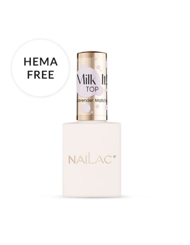 Top Coat Lavander Matcha Milk it! NaiLac 10ml