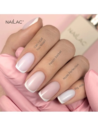 Top Coat Can I Call Yuo Rose? Milk it! NaiLac 10ml