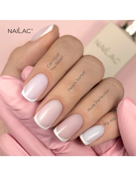 Top Coat Can I Call Yuo Rose? Milk it! NaiLac 10ml