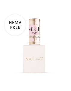 Top Coat Can I Call Yuo Rose? Milk it! NaiLac 10ml