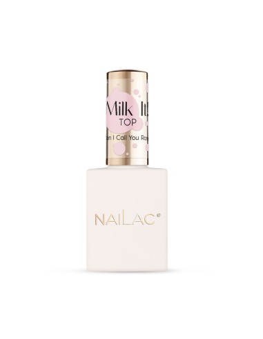 Top Coat Can I Call Yuo Rose? Milk it! NaiLac 10ml
