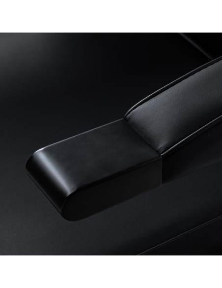 Poltrona da barbiere con funzione massaggio Gabbiano Continental nero