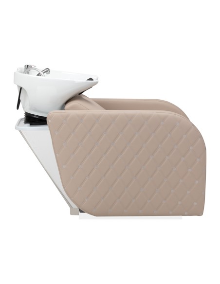 Lavacapelli elettrico con funzione massaggio Gabbiano Ines beige