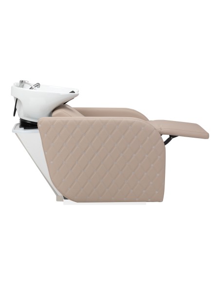 Lavacapelli elettrico con funzione massaggio Gabbiano Ines beige