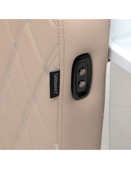 Lavacapelli elettrico con funzione massaggio Gabbiano Ines beige