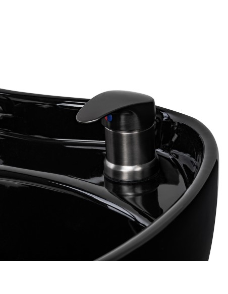 Lavacapo elettrico con funzione massaggio Gabbiano Sylvia Plus nero