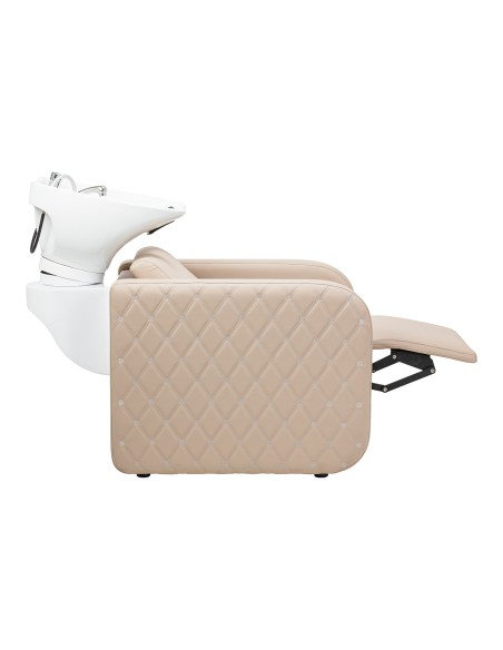 Lavacapo elettrico con funzione massaggio Gabbiano Sylvia Plus beige
