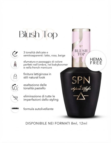 Blush Top Coat UV LaQ 12ml