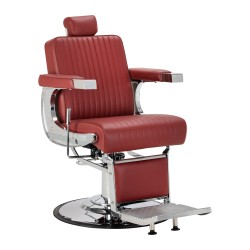 Sedia da barbiere Gabbiano Visionerio+ rosso struttura...