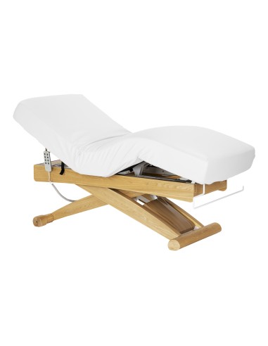 Lettino SPA Sillon Siesta bianco con base...