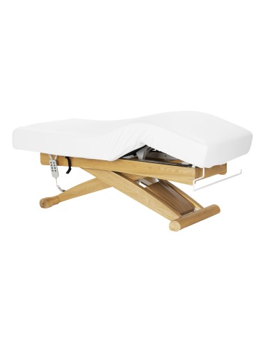 Lettino SPA Sillon Siesta bianco con base...