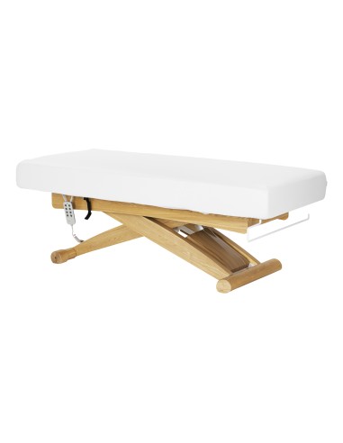 Lettino SPA Sillon Siesta bianco con base...