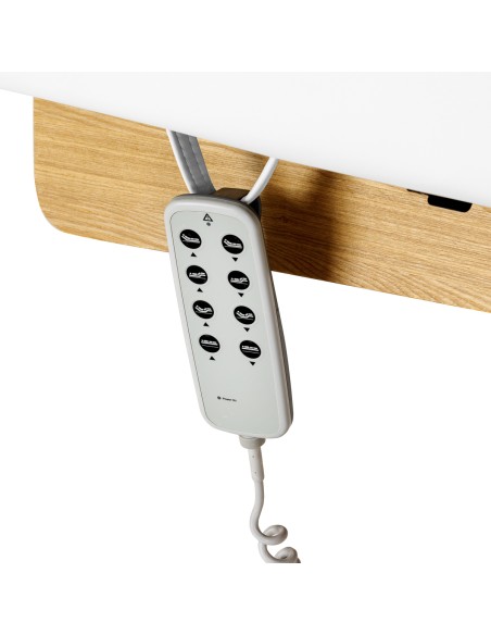 Lettino SPA Sillon Siesta bianco con base marrone chiaro