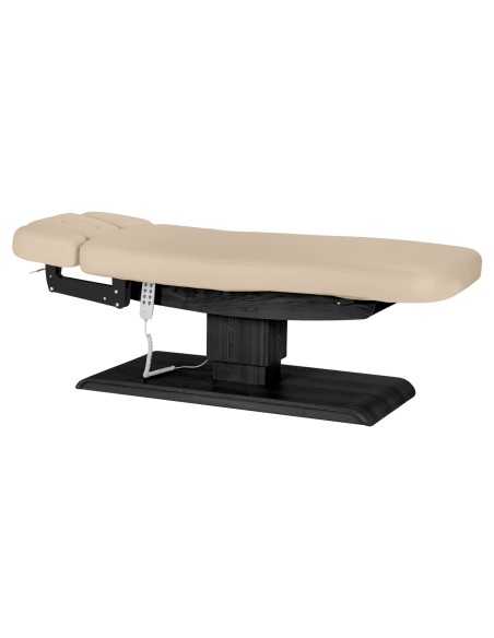 Lettino SPA Sillon Relax beige con base nera
