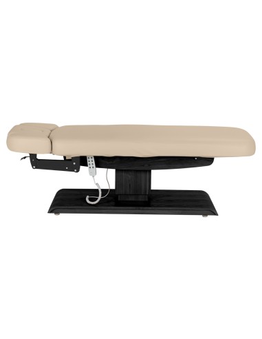 Lettino SPA Sillon Relax beige con base nera