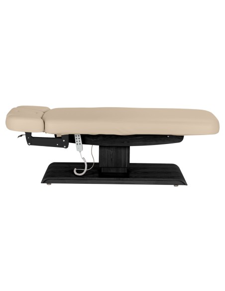 Lettino SPA Sillon Relax beige con base nera