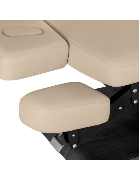 Lettino SPA Sillon Relax beige con base nera