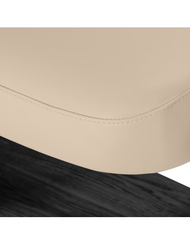 Lettino SPA Sillon Relax beige con base nera