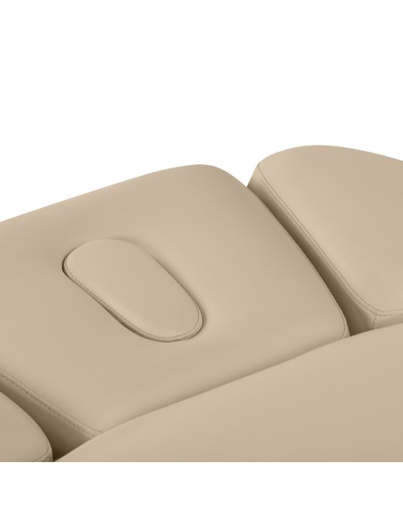 Lettino SPA Sillon Relax beige con base nera