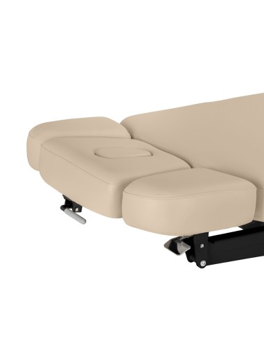 Lettino SPA Sillon Relax beige con base nera