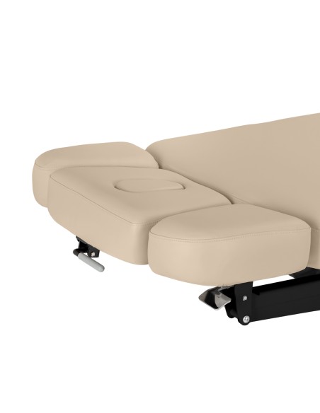 Lettino SPA Sillon Relax beige con base nera