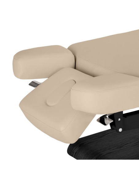 Lettino SPA Sillon Relax beige con base nera
