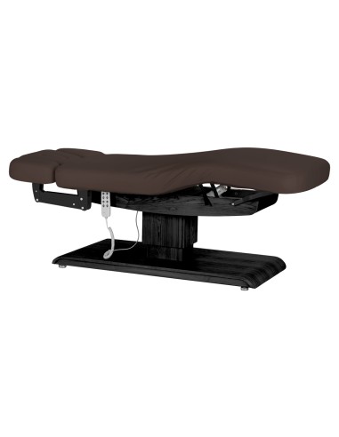 Lettino SPA Sillon Relax marrone scuro con base...
