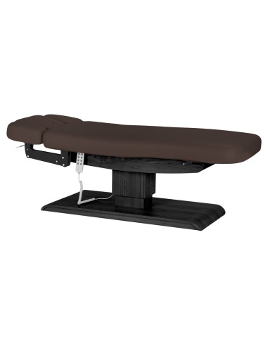 Lettino SPA Sillon Relax marrone scuro con base...
