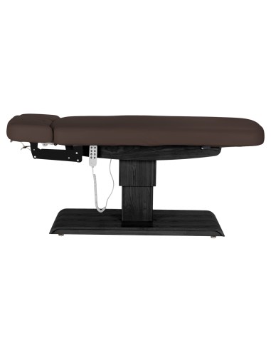 Lettino SPA Sillon Relax marrone scuro con base...