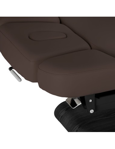 Lettino SPA Sillon Relax marrone scuro con base...