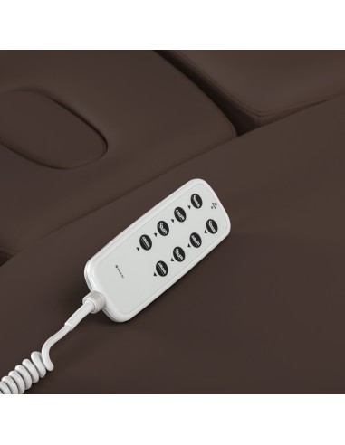 Lettino SPA Sillon Relax marrone scuro con base...