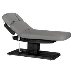 Lettino SPA Sillon Relax grigio con base nera 2
