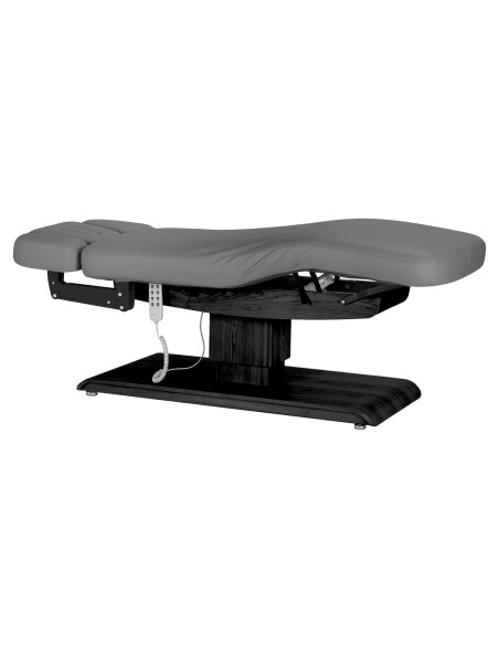 Lettino SPA Sillon Relax grigio con base nera