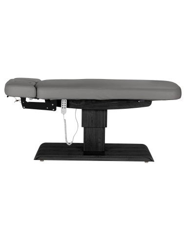 Lettino SPA Sillon Relax grigio con base nera