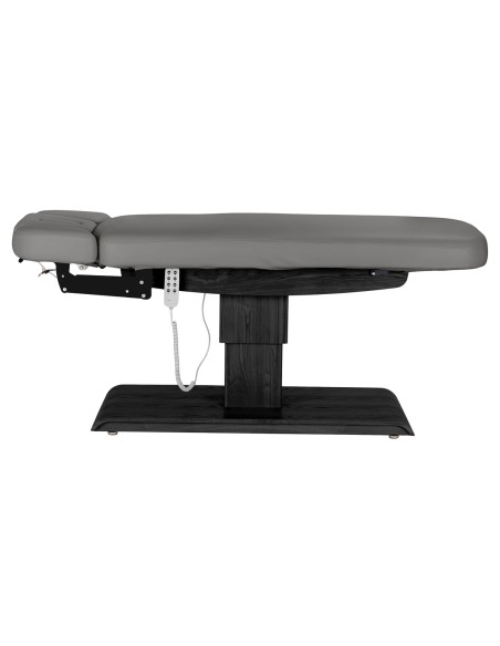 Lettino SPA Sillon Relax grigio con base nera