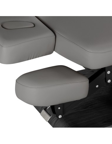 Lettino SPA Sillon Relax grigio con base nera