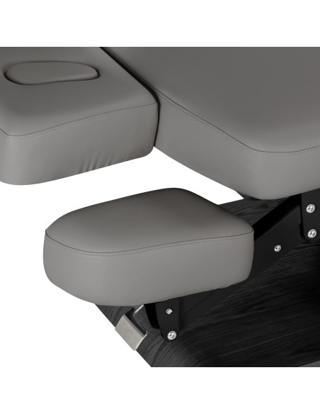 Lettino SPA Sillon Relax grigio con base nera