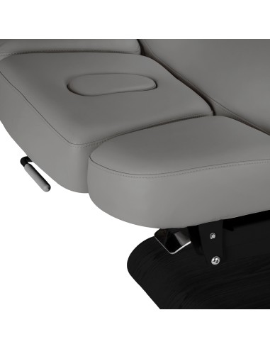 Lettino SPA Sillon Relax grigio con base nera