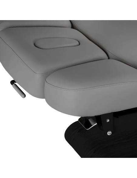 Lettino SPA Sillon Relax grigio con base nera