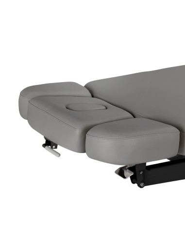 Lettino SPA Sillon Relax grigio con base nera