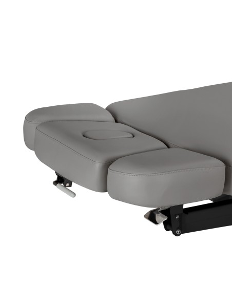 Lettino SPA Sillon Relax grigio con base nera