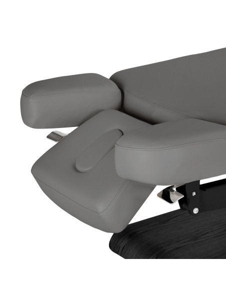 Lettino SPA Sillon Relax grigio con base nera