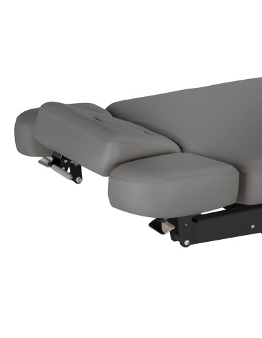 Lettino SPA Sillon Relax grigio con base nera