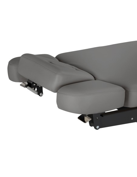 Lettino SPA Sillon Relax grigio con base nera