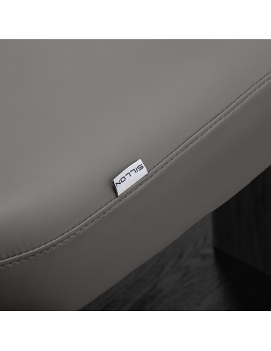 Lettino SPA Sillon Relax grigio con base nera