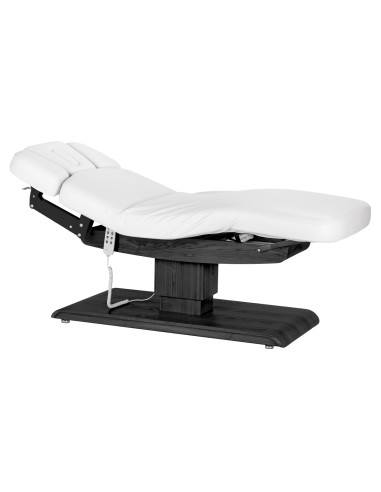 Lettino SPA Sillon Relax bianco con base nera