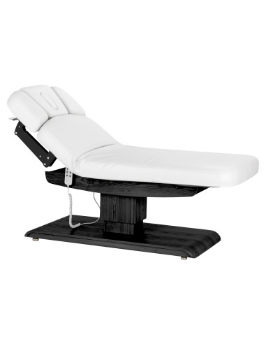Lettino SPA Sillon Relax bianco con base nera