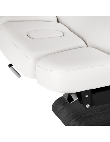 Lettino SPA Sillon Relax bianco con base nera