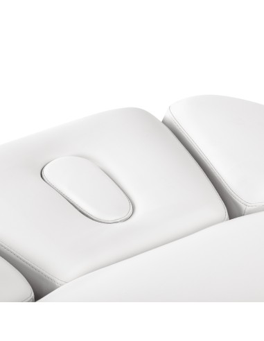 Lettino SPA Sillon Relax bianco con base nera